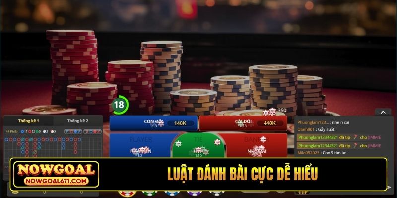 Luật đánh bài cực dễ hiểu